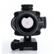 Коллиматорный прицел AIM-O ACOG 1X32C Red Dot with Illumination Source Fiber AO1001-BK